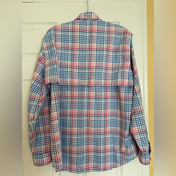 Vineyard Vines by Shep & Ian - Plaid Men’s Harbor Shirt - Size Medium - Picture 8 of 11